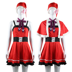 Hoshino Ai Weihnachtskleid Oshi No Ko Cosplay Weihnachten Kostüm