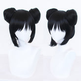 Chun Li Perücke Street Fighter Chun Li Hitzebeständiges Haar Karneval Party Requisiten