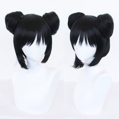 Chun Li Perücke Street Fighter Chun Li Hitzebeständiges Haar Karneval Party Requisiten