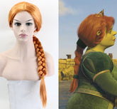 Shrek Prinzessin Fiona Perücke Cosplay Perücke