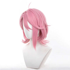 Dandadan Aira Shiratori Perücke Cosplay rosa Perücke