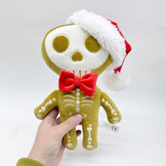 Lebkuchen Weihnachten Lebkuchenmann Plüschtier Skeleton Puppe als Geschenk Dekoration