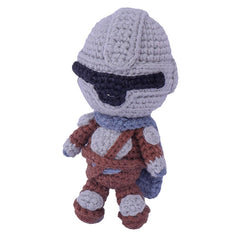 Mando Din Djarin gestrickte Puppen Karton Puppen als Geschenk