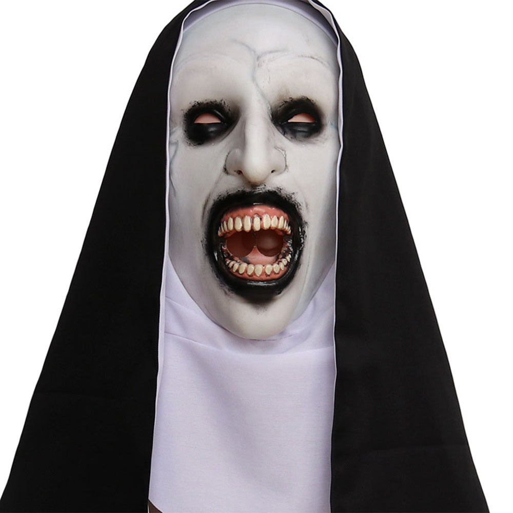 The Conjuring The Nun Valak Scary Horror Nonne Cosplay Kostüm Set