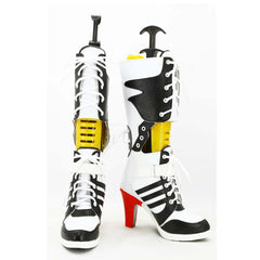 Batman Suicide Squad Harley Quinn Stiefel Cosplay Schuhe