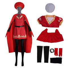 Shrek Lord Farquaad Crossplay Kostüm weblich Cosplay Outfit