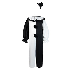 Kinder Terrifier Art The Clown Jumpsuit Cosplay Kostüm