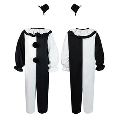 Kinder Terrifier Art The Clown Jumpsuit Cosplay Kostüm