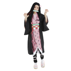 Blade of Demon Destruction Schwester Kamado Cosplay Kostüm Kimono
