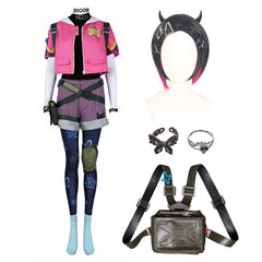 Valorant Clove Kostüm Set Cosplay Outfits