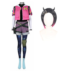 Valorant Clove Kostüm Set Cosplay Outfits
