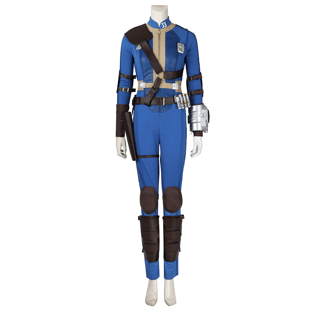 Fallout Lucy Uniform Vault 33 Vaultbewohner Cosplay Kostüm Set