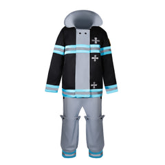 Shinra Kusakabe Kostüm Fire Force Feuerwehrmann Shinra Kusakabe Cosplay Uniform