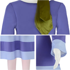 Kinder Mädchen Daphne Blake Uniform Cosplay Kostüm