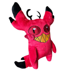 35CM Hazbin Hotel Alastor Plüschtier Kuscheltier Katze Alastor Puppe als Geschenk