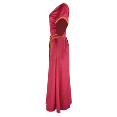 Tangled Mother Gothel Cosplay Kostüm Outfits Halloween Karneval Kleid