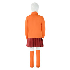 Kinder Mädchen Velma Dinkley Uniform Cosplay Kostüm