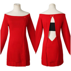 Yor Forger Cosplay SPY×FAMILY Kostüm Rot Pullover Outfits