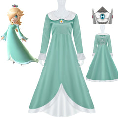 Erwachsene Prinzessin Rosalina Kleid Cosplay Kostüm