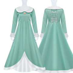 Erwachsene Prinzessin Rosalina Kleid Cosplay Kostüm