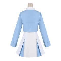 Sakura Cardcaptor Sakura weiß-blau Kostüm Cosplay Outfits