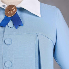 Sakura Cardcaptor Sakura weiß-blau Kostüm Cosplay Outfits