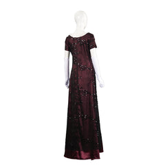 Titanic Rose rot Kleid Victorian Cosplay Kostüm