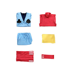 Hisoka Kostüm H×H Hisoka Cosplay Kostüm Halloween Karneval Kostüm