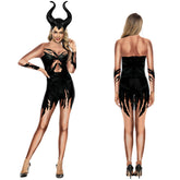 Maleficent Machte der Finsternis Königin Fee Maleficent Cosplay Kostüm Kleid