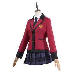 Kakegurui 2025 Compulsive Gambler Yumeko Jabami Schuluniform Cosplay Halloween Kanrevla Kostüm