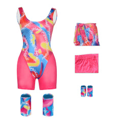 Barbie 2023 Barbie Margot Robbie Barbie Retro sportlichen Anzug Halloween Karneval Outfits