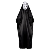 Spirited Away No-Face Mantel Maske Kleidung Cosplay Kostüm