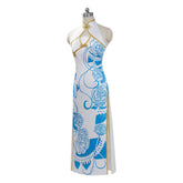 Ai Hoshino Kleid Oshi no Ko Cheongsam Cosplay Halloween Karneval Kostüm