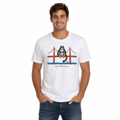 Dr. Ryland Grace Sommer weiß Kurzarm Shirt Project Hail Mary San Francisca Sommer Hemd