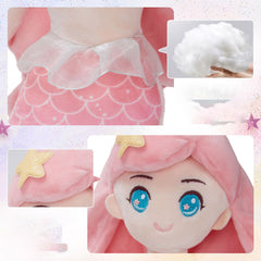 Arielle , die Meerjungfrau Plüschtier Kuscheltier Karton Puppen als Geschenk