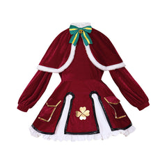 Weihnachtskleid Genshin Impact Klee Weihnachten Kostüm Cosplay Outfits