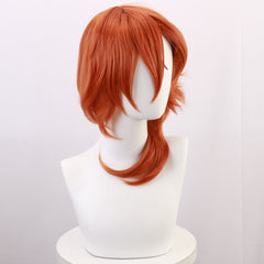 Nakahara Chuuya Perücke Bungou Sutorei Doggusu Perücke Hitzebeständiges Haar Karneval Party Requisiten
