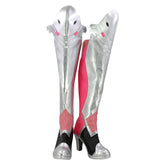 Overwatch Mercy Angela Ziegler Rosa Mercy Cosplay Schuhe Stiefel