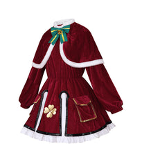 Weihnachtskleid Genshin Impact Klee Weihnachten Kostüm Cosplay Outfits