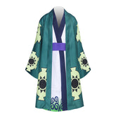 Kinder One Piece Roronoa Zoro Kimono Cosplay Kostüm Halloween Karneval Outfits