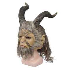 Schönheit und das Biest Dan Stevens Beast Maske Langharre Cosplay Requisite