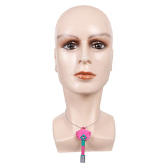 Squid Game 2025 3D gedruckt 3 förmig Halskette Cosplay Requisite