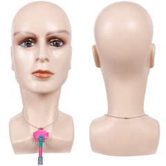 Squid Game 2025 3D gedruckt 3 förmig Halskette Cosplay Requisite