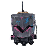 Arcane: League of Legends(2024) Jinx 3D gedruckte Waffe Flame Chompers mit Granate Cosplay Zubehör