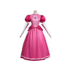 Prinzessin Peach Kleid The Super Mario Bros. Movie Peach Kostüm Outfits