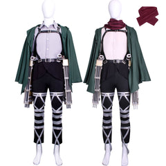 AOT Shingeki no Kyojin Scouting Legion Uniform Cosplay Halloween Karneval Kostüm