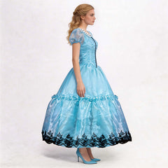 Alice in Wonderland Alice blau Kleid Cosplay Outfits
