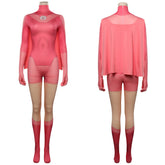 Atom Eve rosa Jumpsui Invincible Eve Cosplay Kostüm