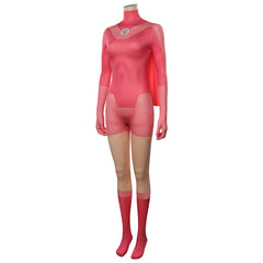 Atom Eve rosa Jumpsui Invincible Eve Cosplay Kostüm