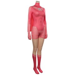 Atom Eve rosa Jumpsui Invincible Eve Cosplay Kostüm